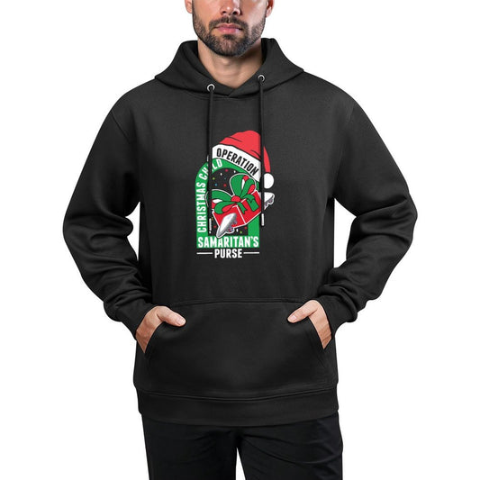 Operation Christmas Child Samaritans Purse X-Mas Santa Hat Unisex Design Hoodie