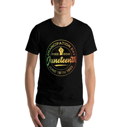 Juneteenth African American Black History June 19th 1865  Moisture-wicking T-Shirt