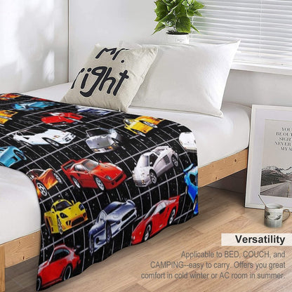 Dream Cars Throw Blanket