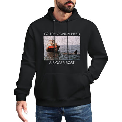 Jaws Screen Grab Youre Gonna Need A Bigger Boat Colorfast Hoodie