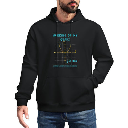 Mathletics Working On My Quads Algebra Algebra Math Teacher Machine Washable Hoodie