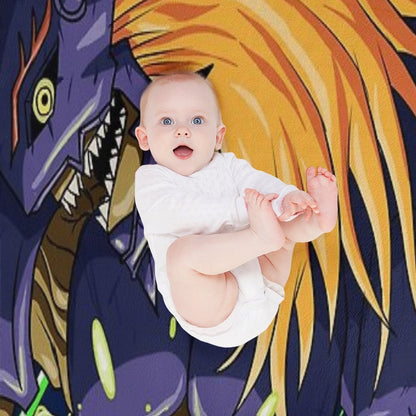 Diaboromon Throw Blanket