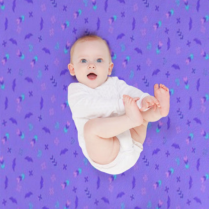 Koops Glitch Pattern Throw Blanket