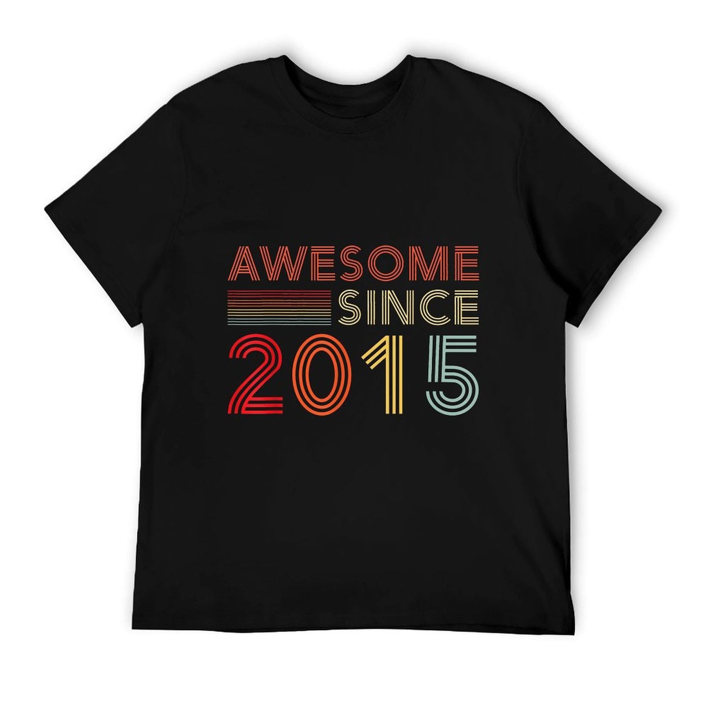 Nine 10yr BDay Son Boy Funny 2015 10th 10 Year Old Birthday T-Shirt