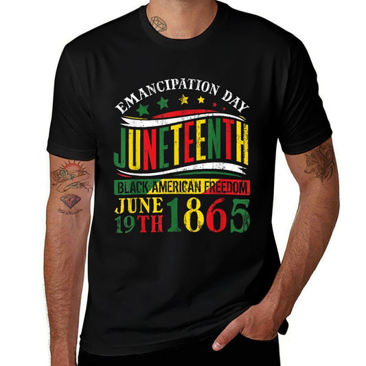 Juneteenth Black History Celebrating Black Freedom 1865  Breathable T-Shirt