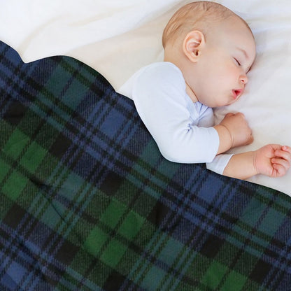 Black Watch Ancient  Original Scottish Tartan Throw Blanket