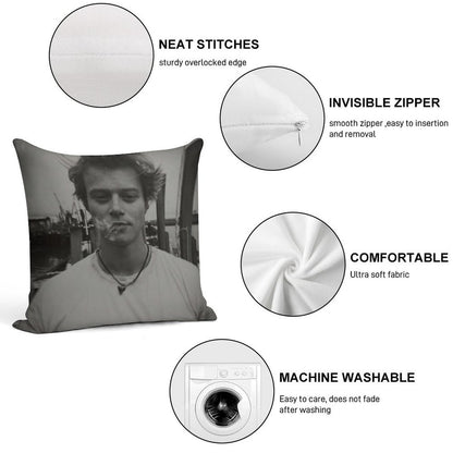 JJ Rudy Pankow Outer Banks Netflix Soft Home Decor Throw Pillow