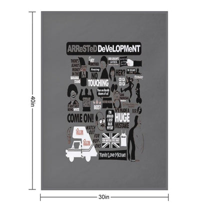 Arrested Development Throw Blanket