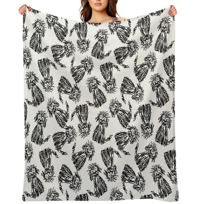 Dog Days Throw Blanket