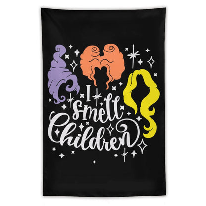 Halloween I Smell Children Tapestry