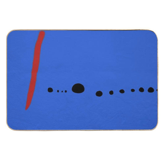 Bleu II - Joan Mirò  Stain-Proof Bath Mat