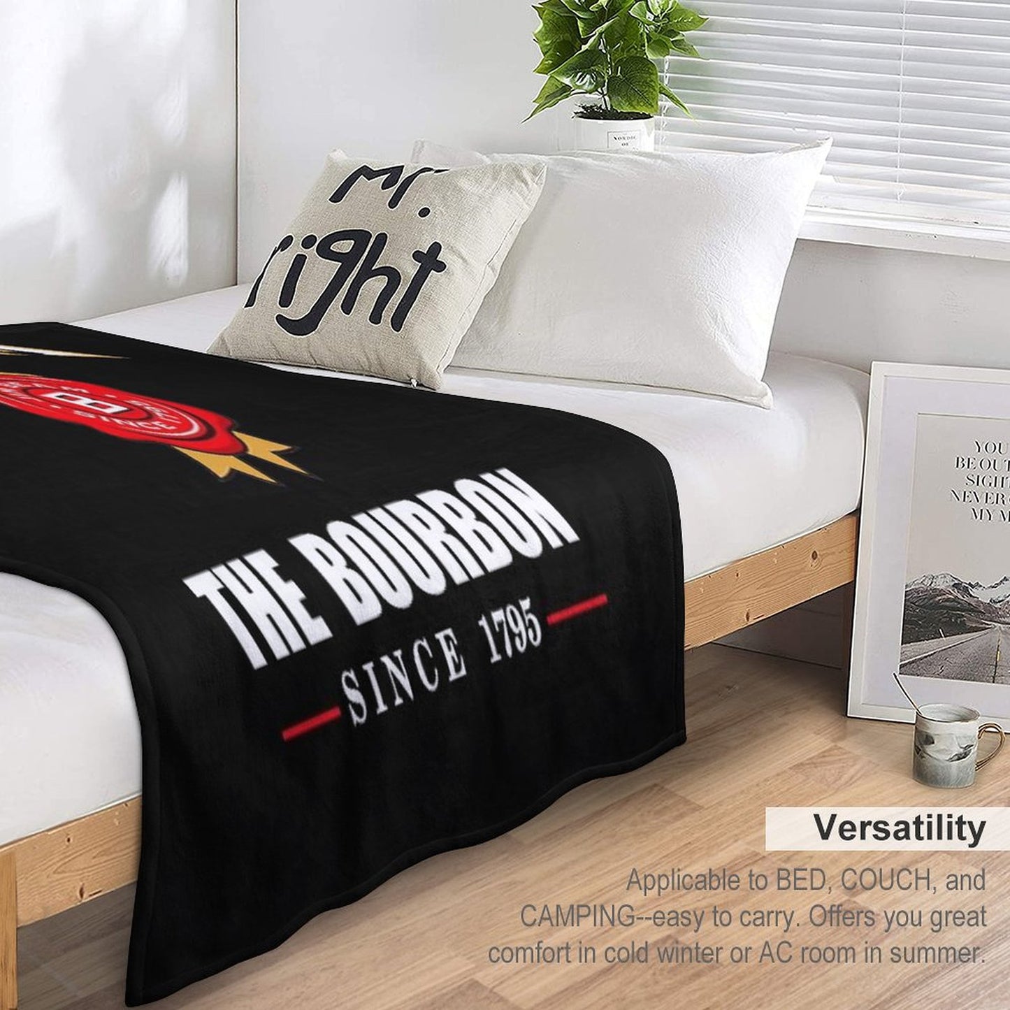 Jim Beam Throw Blanket