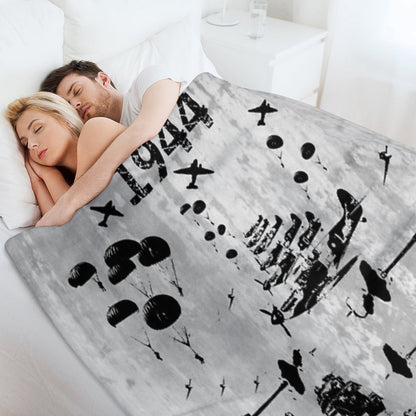 1944 WORLD WAR 2 Throw Blanket