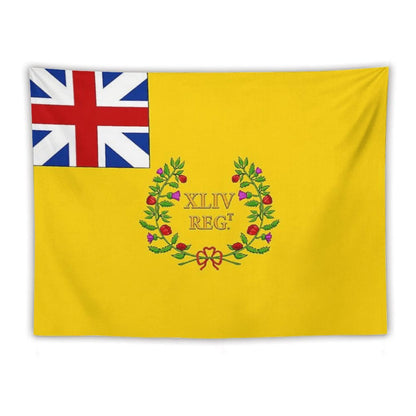 Napoleonic British Flag of The South Essex 1st Battalion of Foot Tapestry