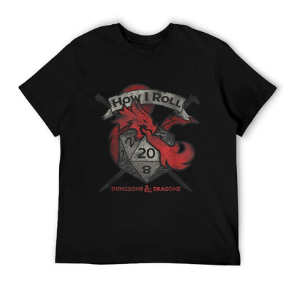 Dungeons & Dragons How I Roll T-Shirt