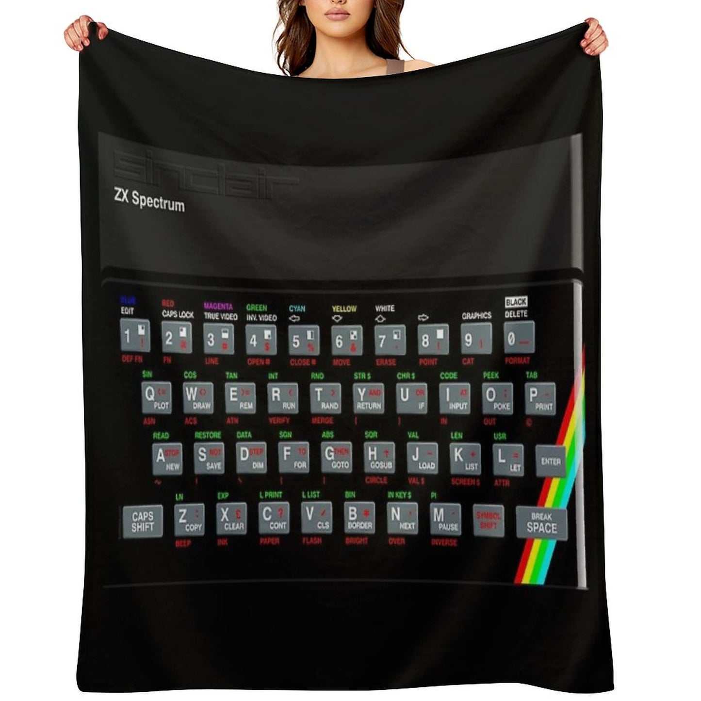 ZX Spectrum Throw Blanket