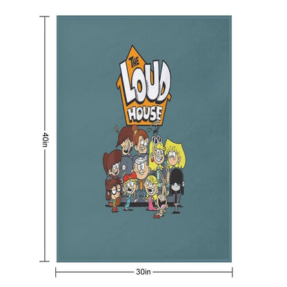 Nickelodeon The Loud House Character Throw Blanket