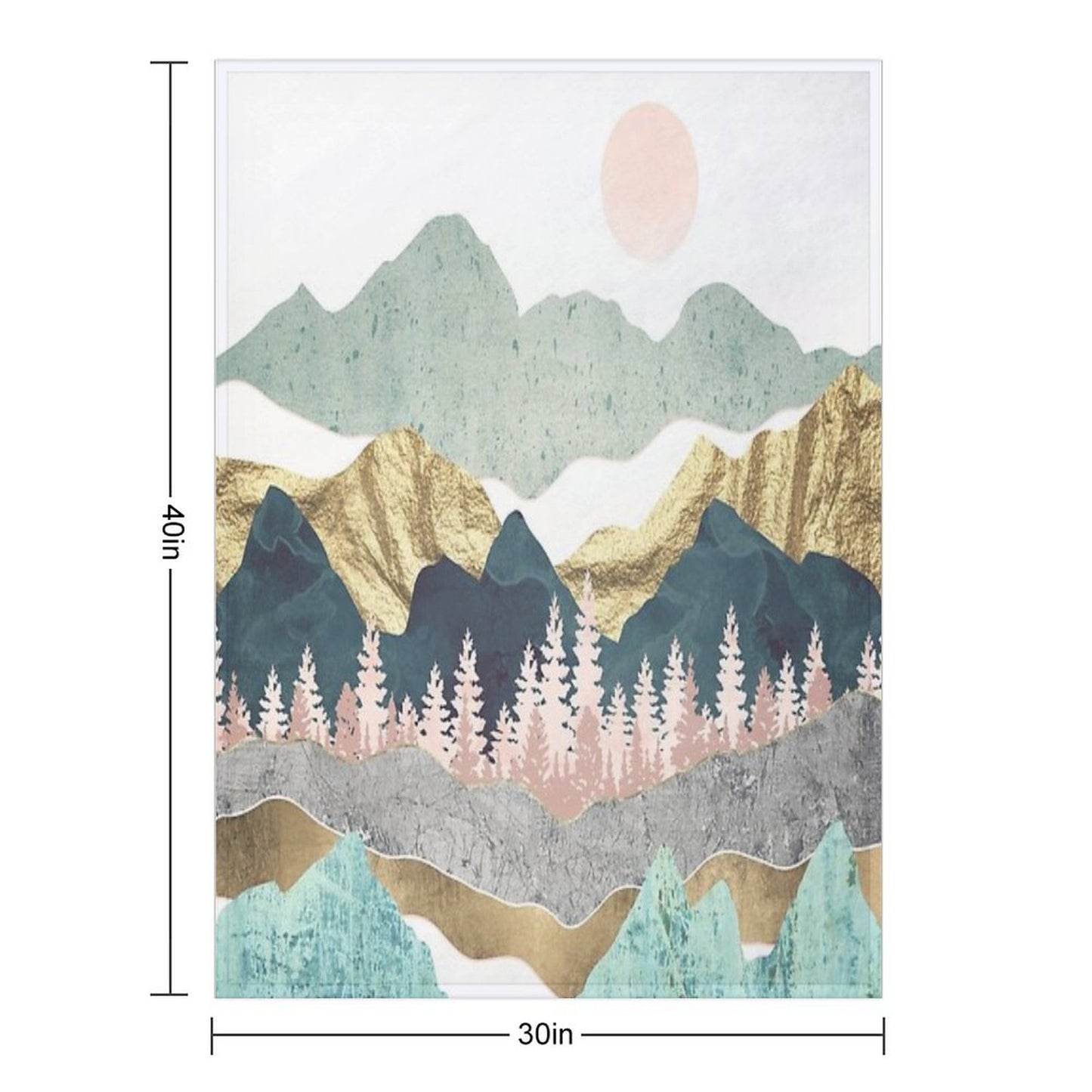 Summer Vista Throw Blanket