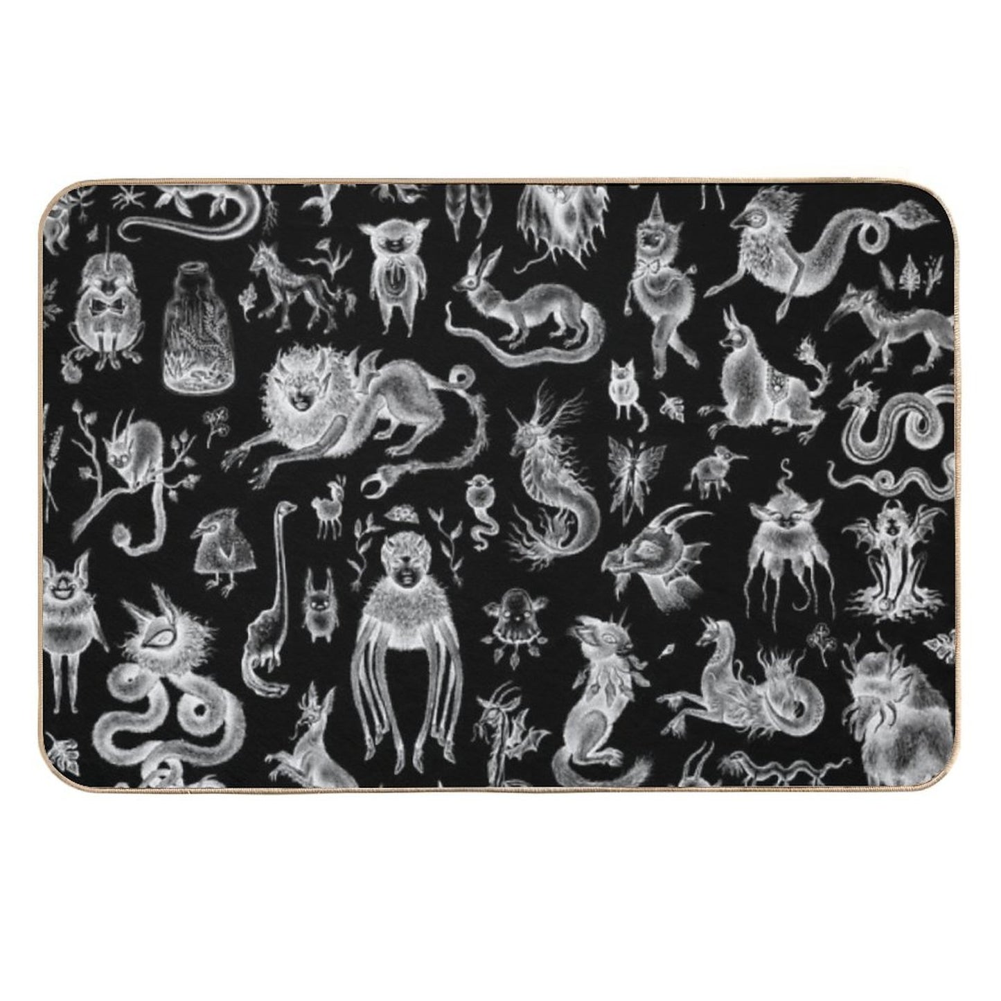 We Are Not Alone - Inverted Durable Bath Mat