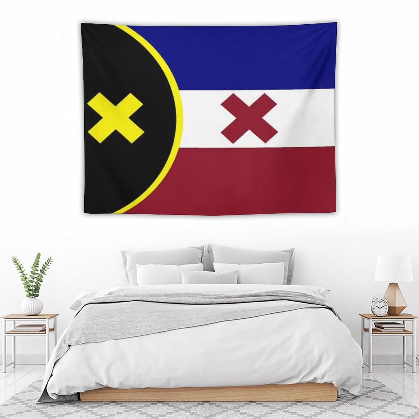 L'Manberg Dream SMP Flag Tapestry