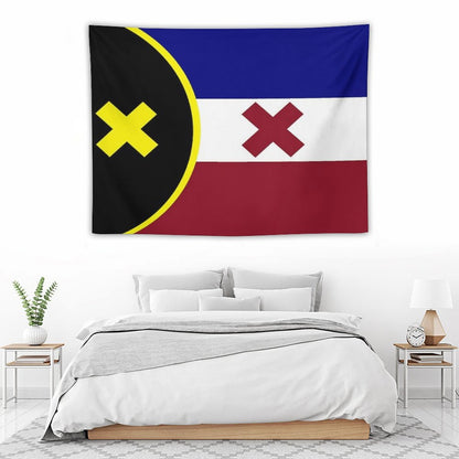 L'Manberg Dream SMP Flag Tapestry