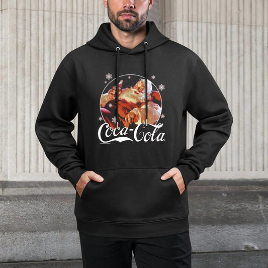 Coca-Cola Vintage Relaxing Santa Christmas Sweatshirt Sweatshirt Relaxed Fit Hoodie