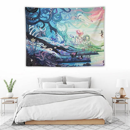 Vivid Dreaming (Left Version) Tapestry