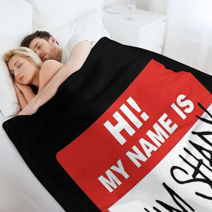 My Name Is Slim Shady Throw Blanket