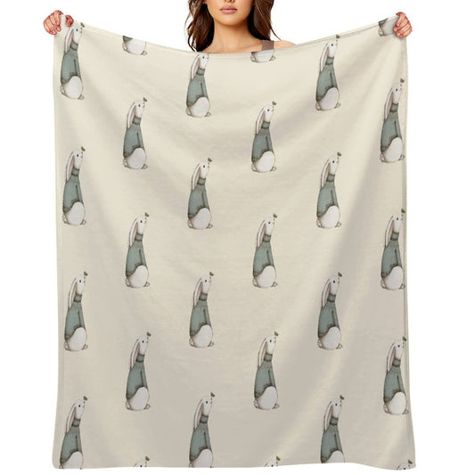 Blue Jumper Throw Blanket