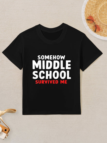 Funny Middle School Graduation 8th Grade Graduation Kids T-Shirt