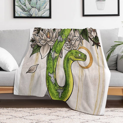 Snake Throw Blanket