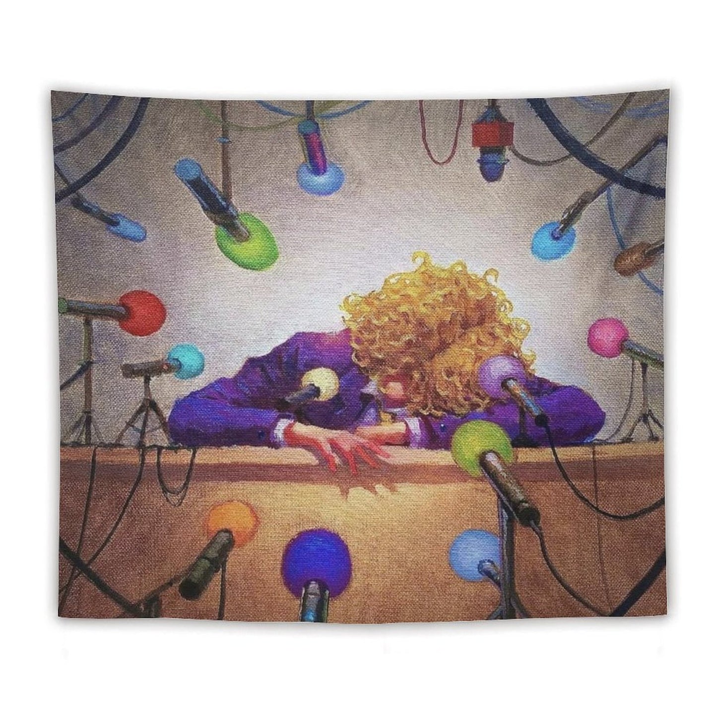 Позорники В Прямом Эфире (the Shamefuls in Live) Tapestry