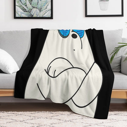 Ice Bear Throw Blanket