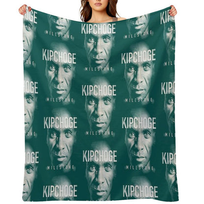 Kipchoge The Last Milestone Throw Blanket