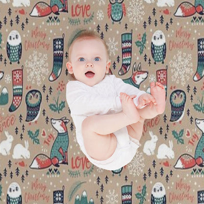 Christmas Wishes Throw Blanket