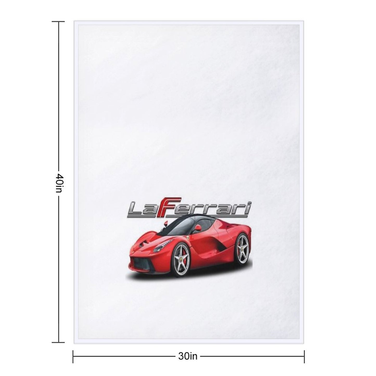 Laferrari Throw Blanket