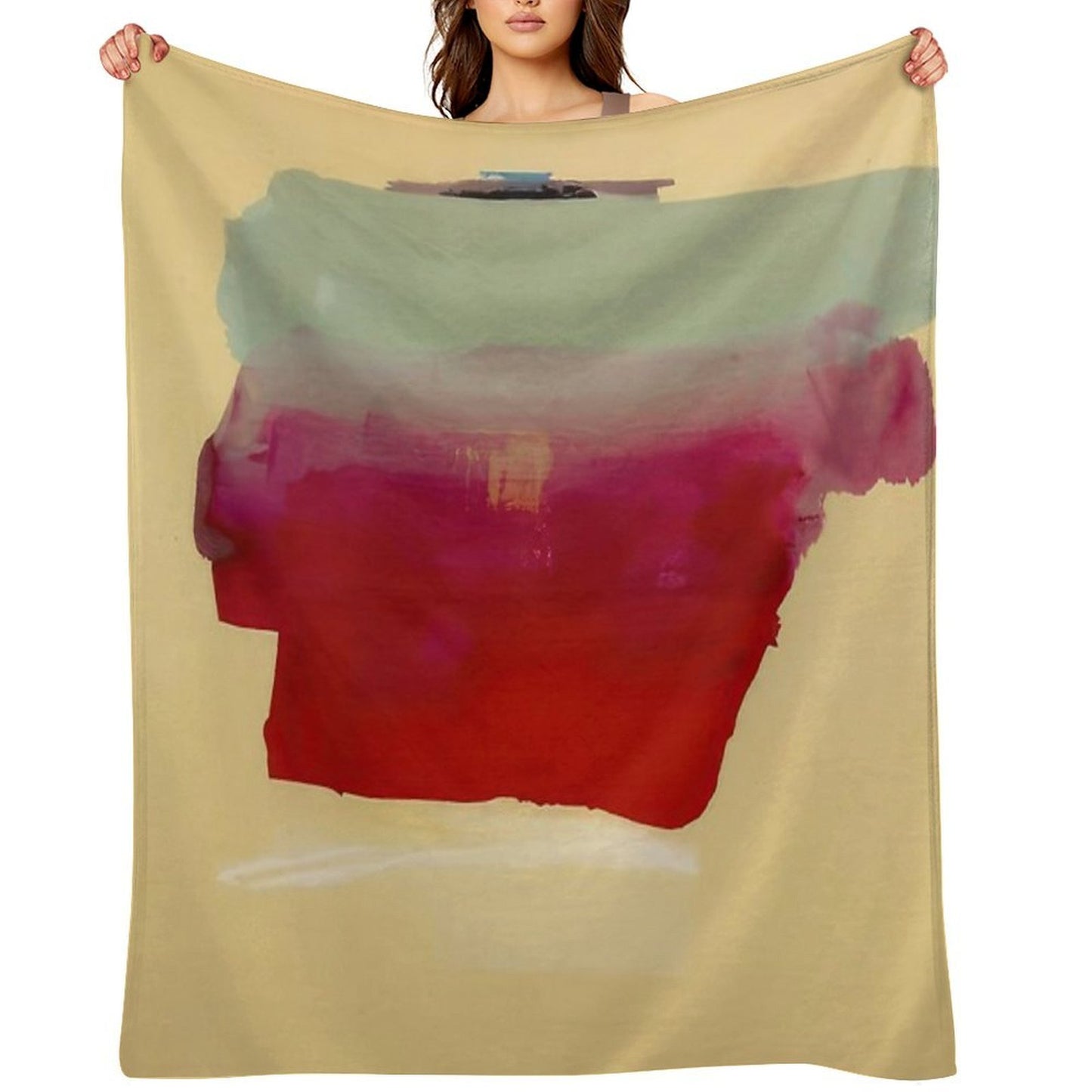 Helen Frankenthaler Throw Blanket