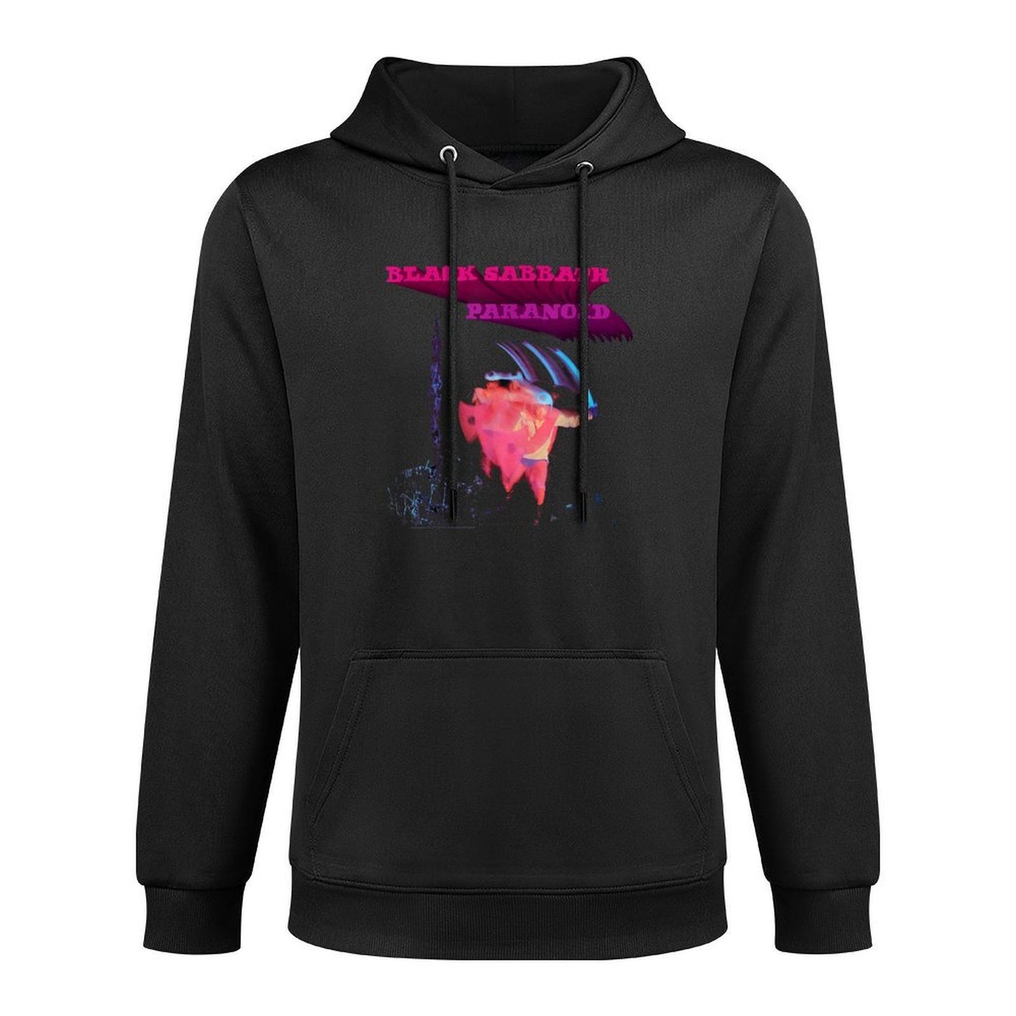 Black Sabbath Official Paranoid Motion Trails Pilling-Resistant Hoodie