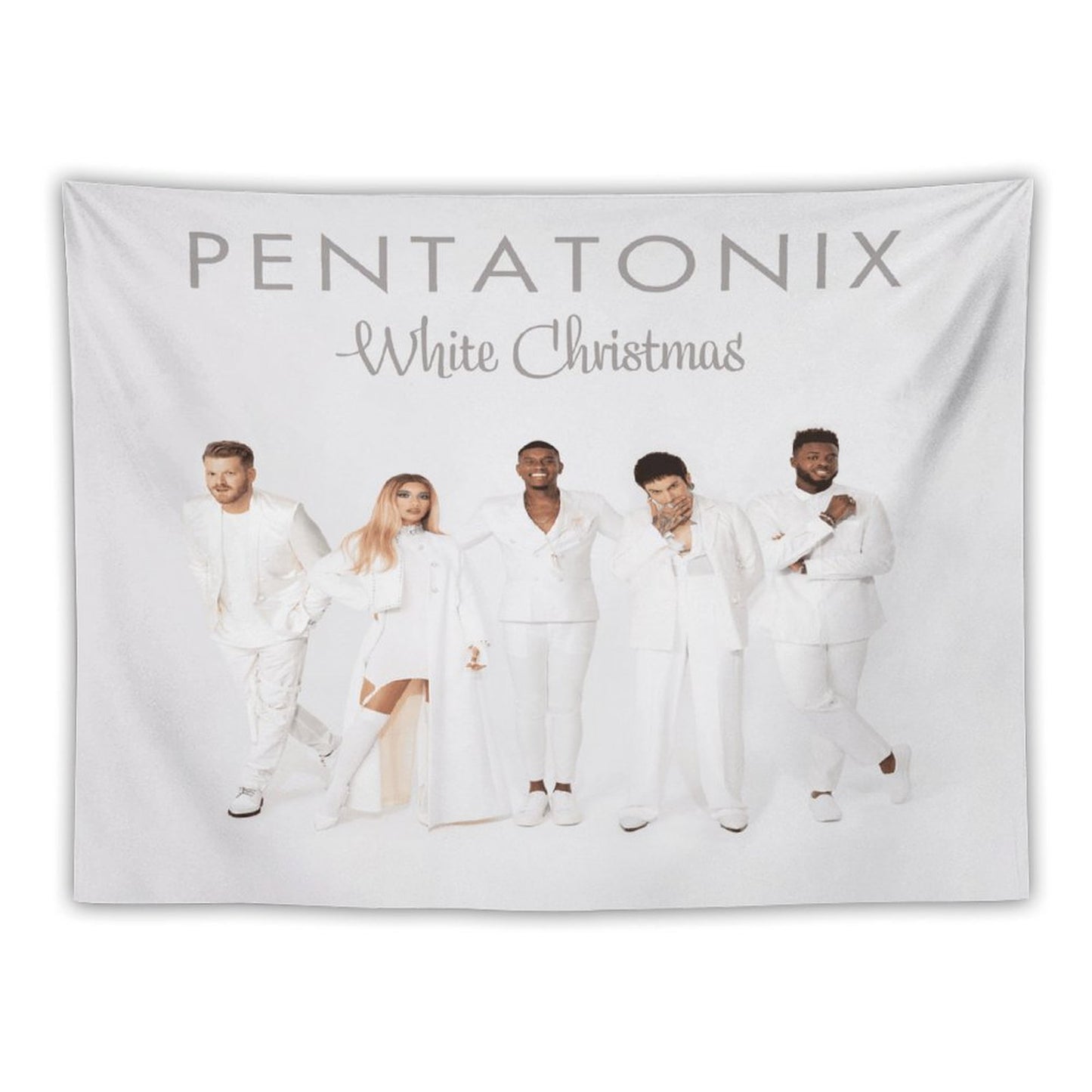 White Christmas Tapestry