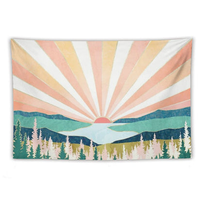 Summer Sunset Tapestry