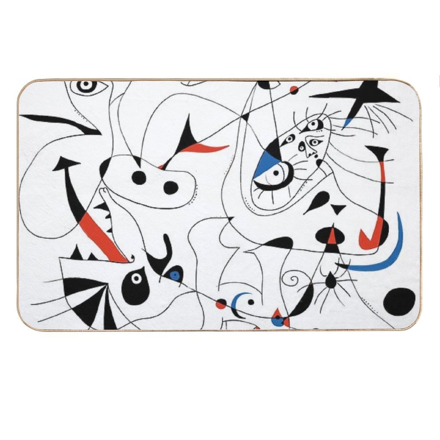 Joan Mirò #5 Bath Mat