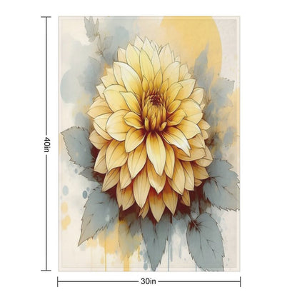 Dahlia Throw Blanket