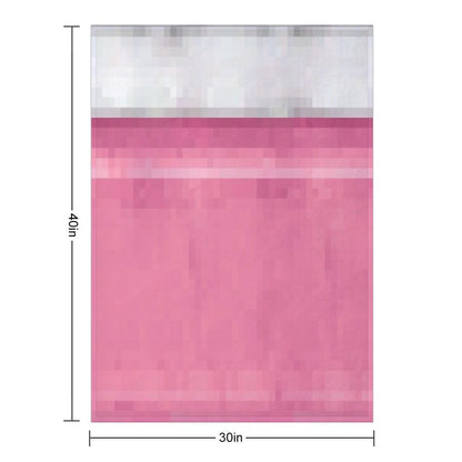 Minecraft Pink Pixel Bed Throw Blanket