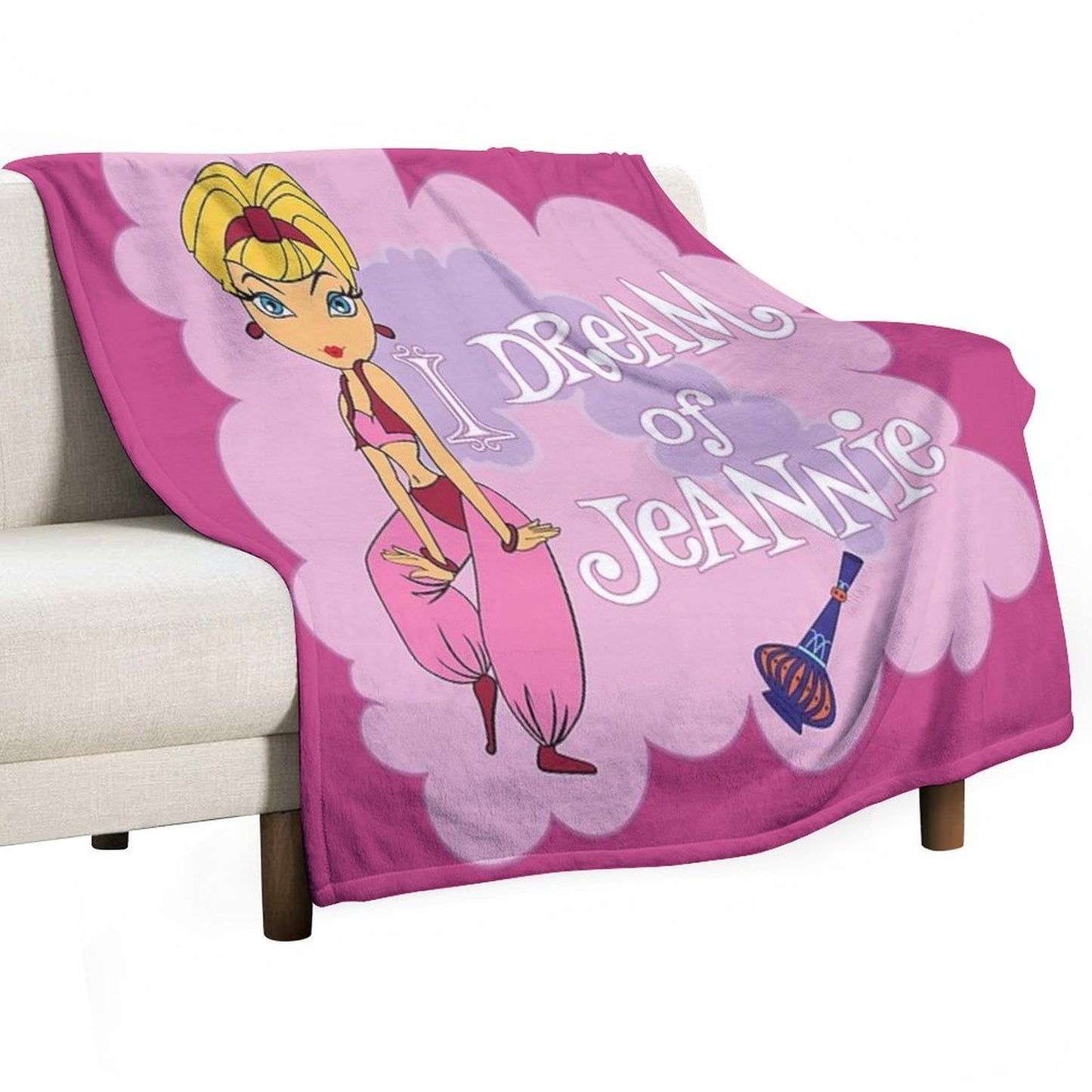 I Dream of Jeannie 4 Throw Blanket