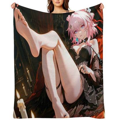 MARCH X Throw Blanket