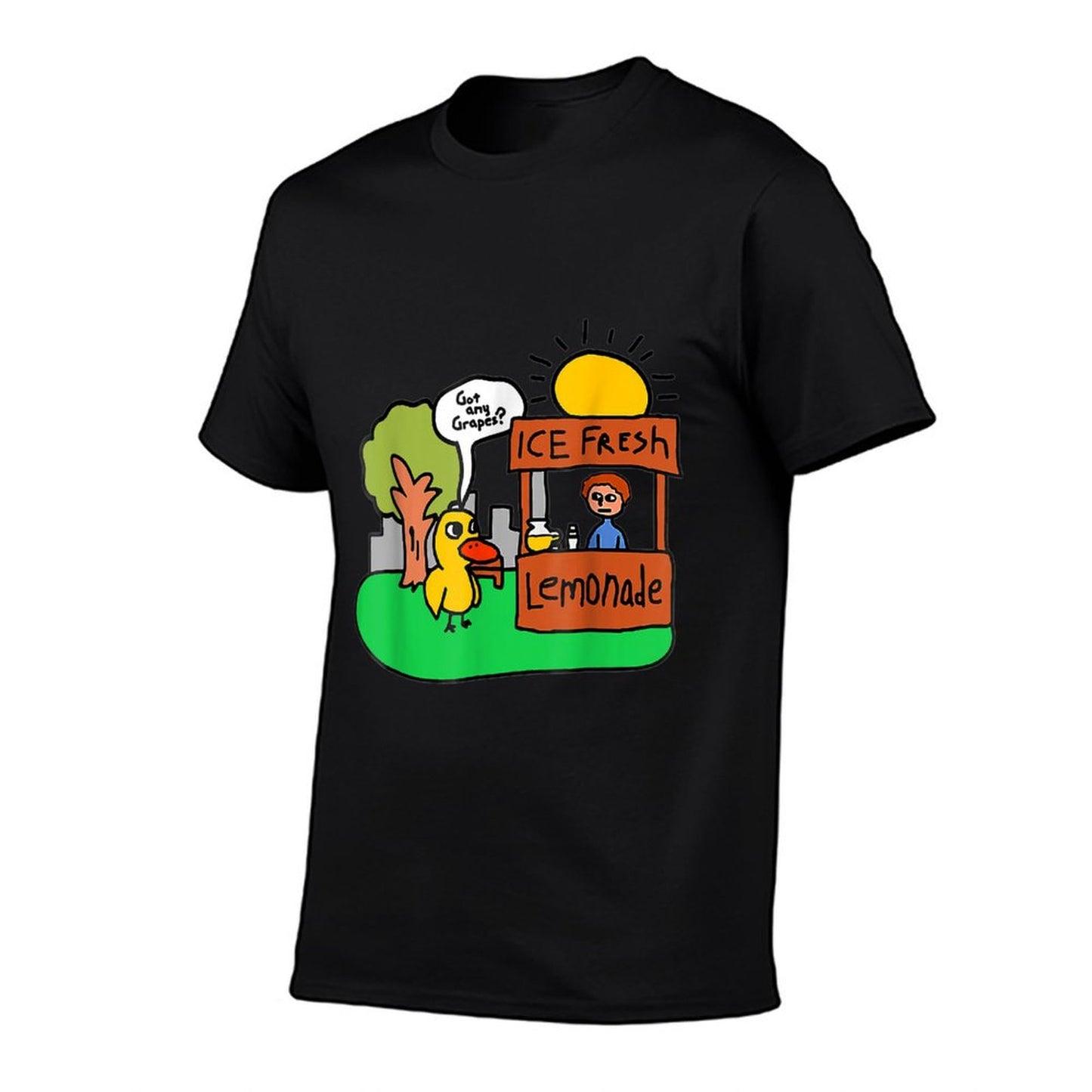 Ice Fresh Lemonade Got Any Grapes Duck Funny Gift T-Shirt
