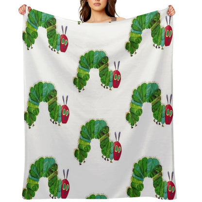 The Very Hungry Caterpillar Throw Blanket