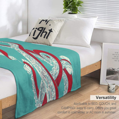 Kraken Throw Blanket