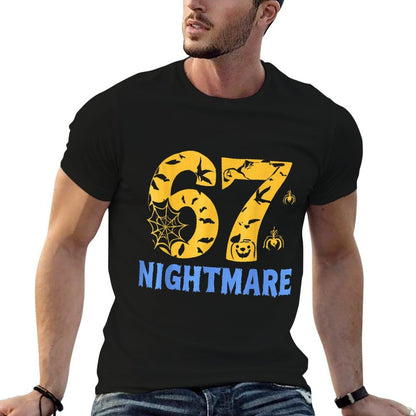 Funny Six Seven 67 Meme Couple Matching Halloween Costume  Tagless Design T-Shirt