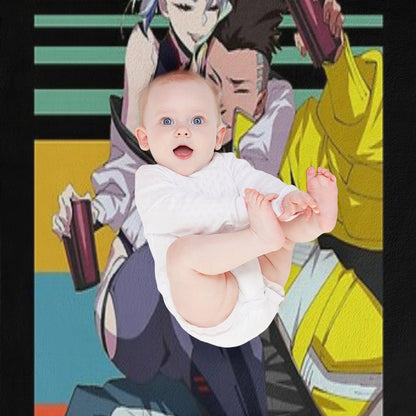 CYBERPUNK - EDGERUNNERS Throw Blanket